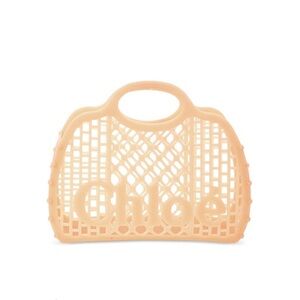 Chloe - Cage Tote Bag - Blushy Beige